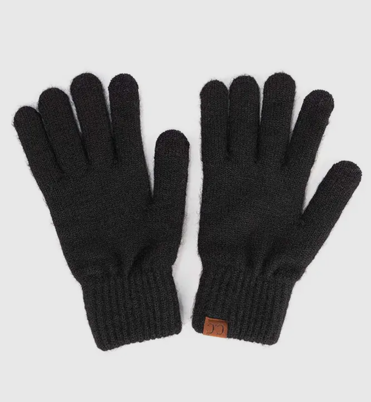 Knit Gloves | Black