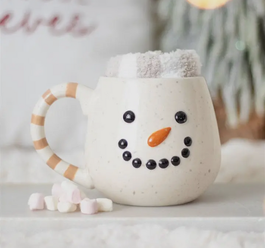 Snowman Mug & Socks Set