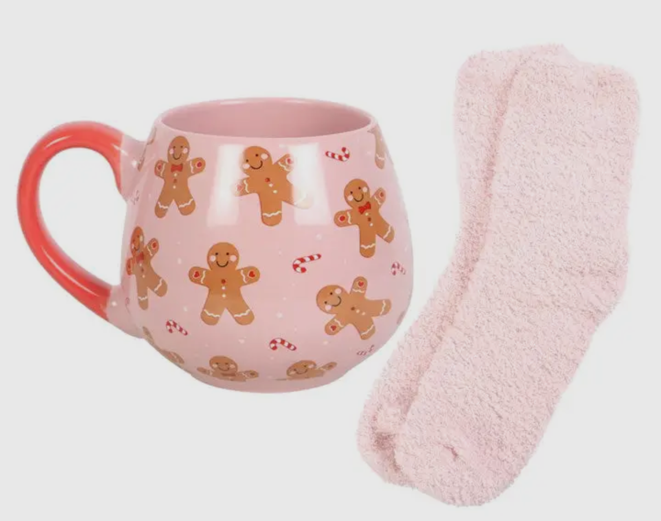 Gingerbread Mug & Socks Set