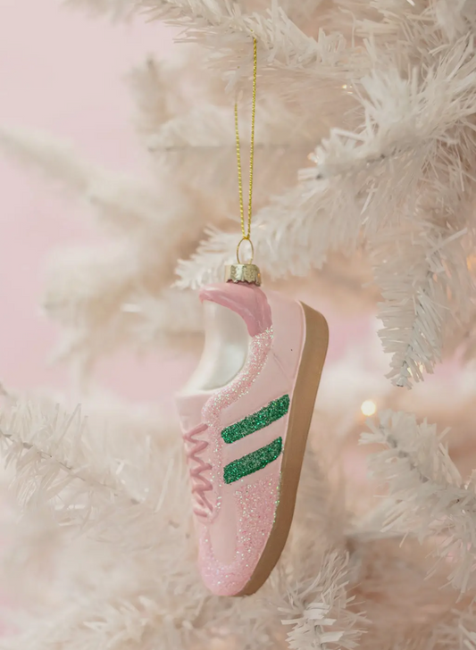 Pink Sneaker Ornament